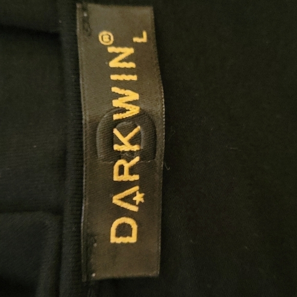 Darkwin Black Turkish Artsy Designer Long Sleeve Grunge Dress - Picture 13 of 13